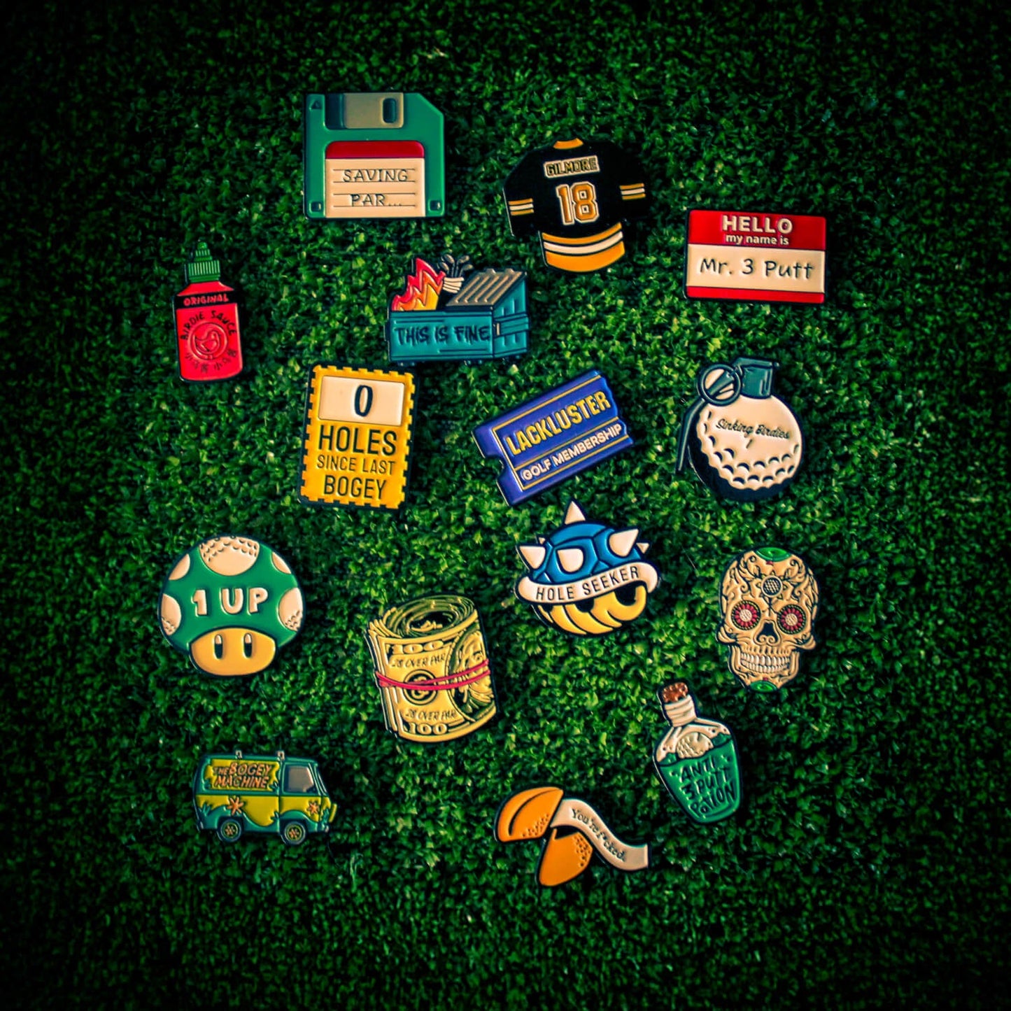 Lackluster Golf Ball Marker