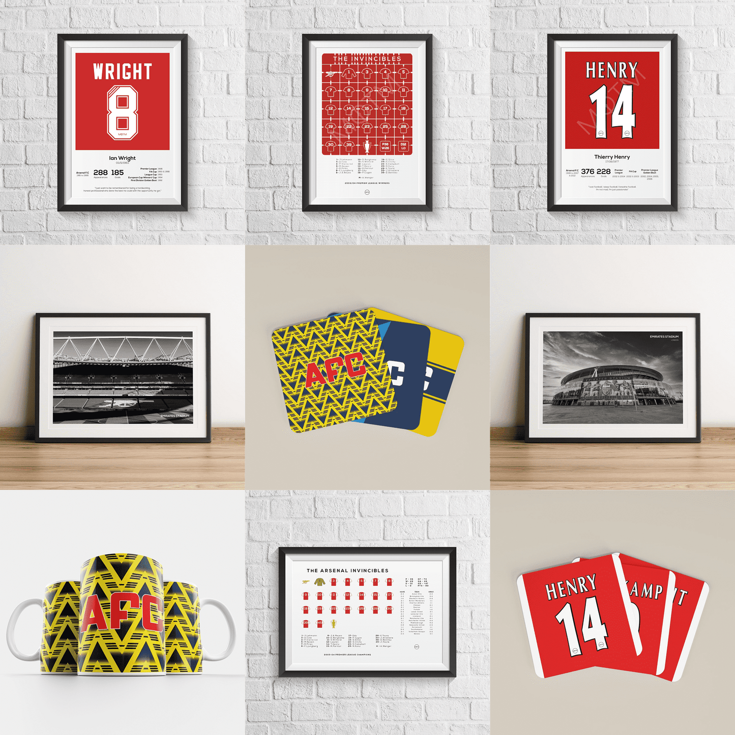 Tony Adams Legend Stats Print