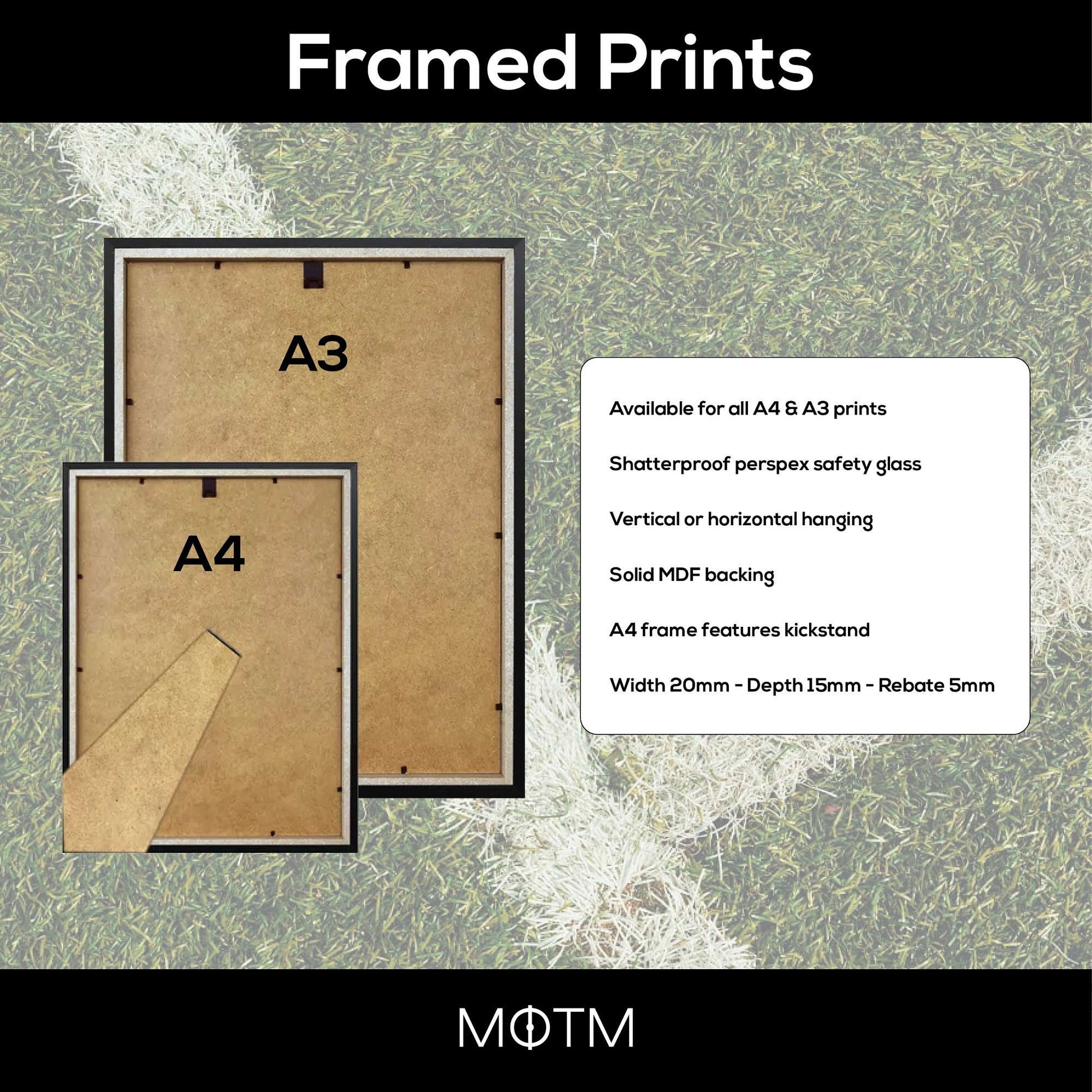 Roberto Carlos The 'Impossible' Free Kick Print - Man of The Match Football