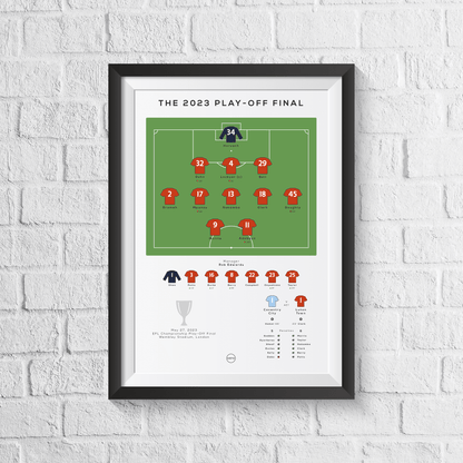 Luton Town vs Coventry City 2023 EFL Championship Play-Off Final Print