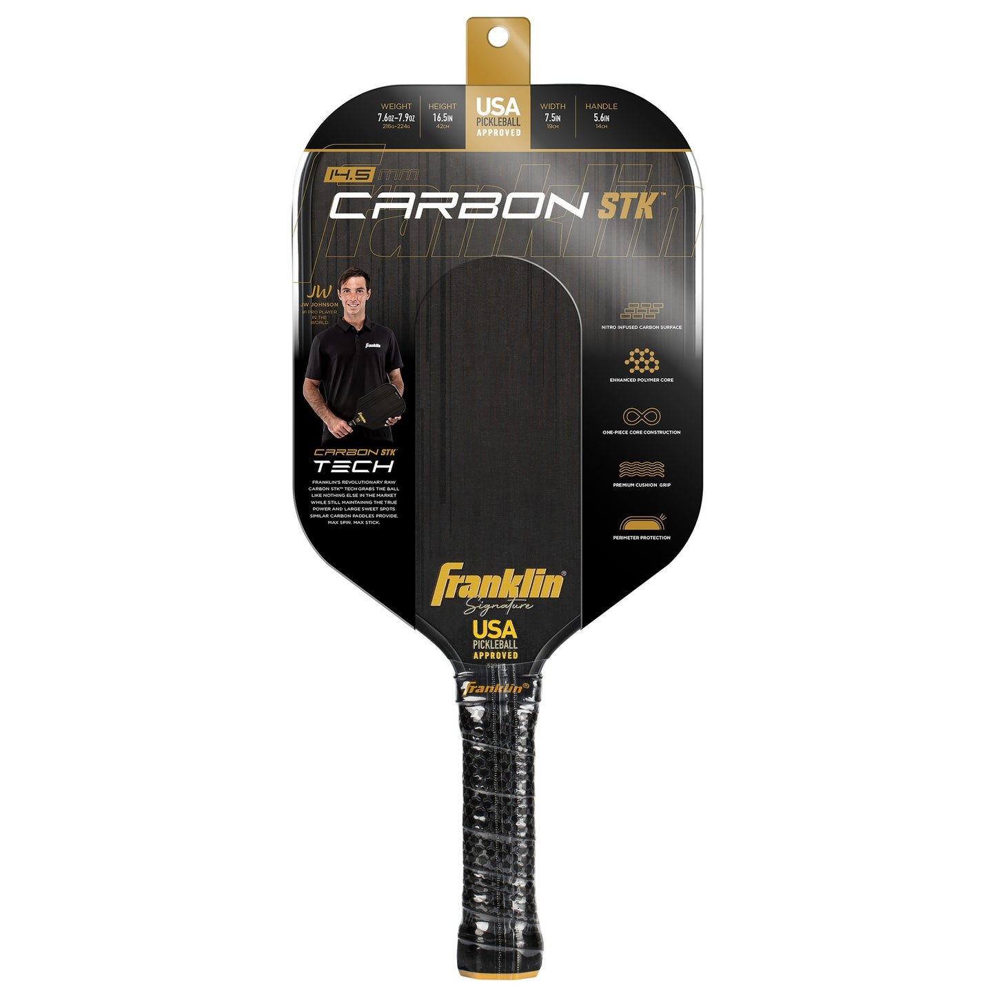 Franklin Carbon STK Pickleball Paddle