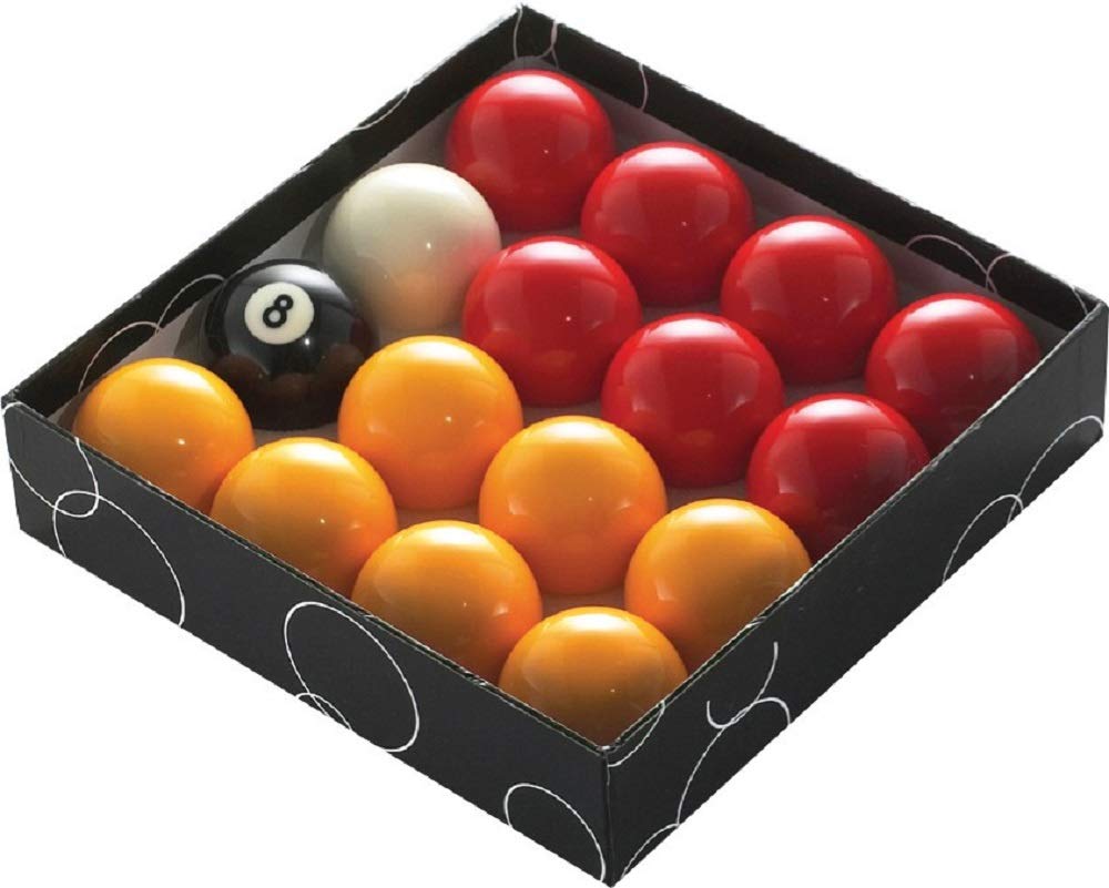 PowerGlide Pool Balls Red/Yellow