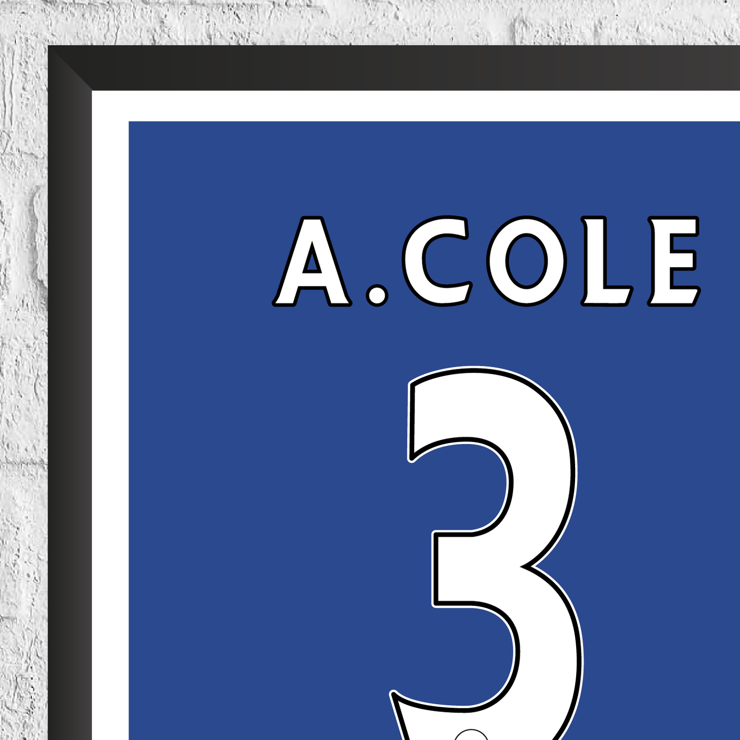 Ashley Cole Legend Stats Print