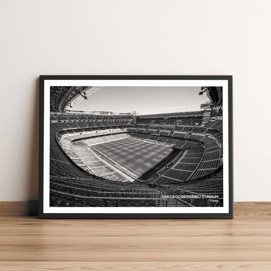 Santiago Bernabeu Real Madrid Stadium Photography Print