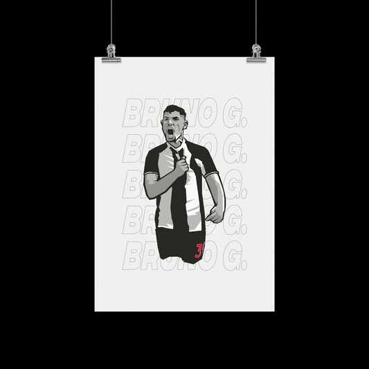 Bruno Guimaraes Newcastle United Print