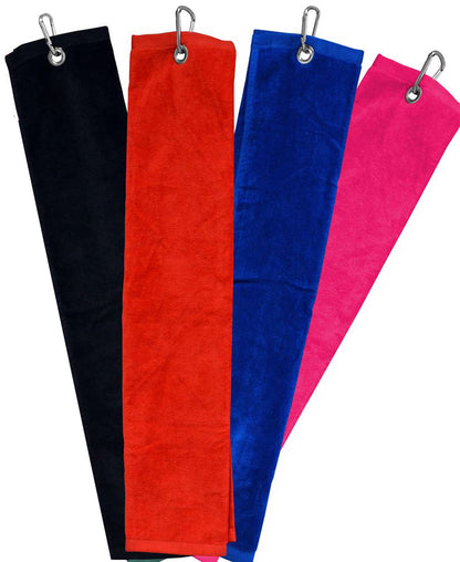 Longridge Blank Luxury 3 Fold Golf Towel