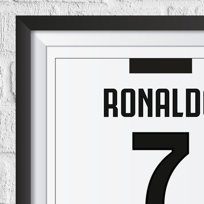 Cristiano Ronaldo Juventus Legend Stats Print