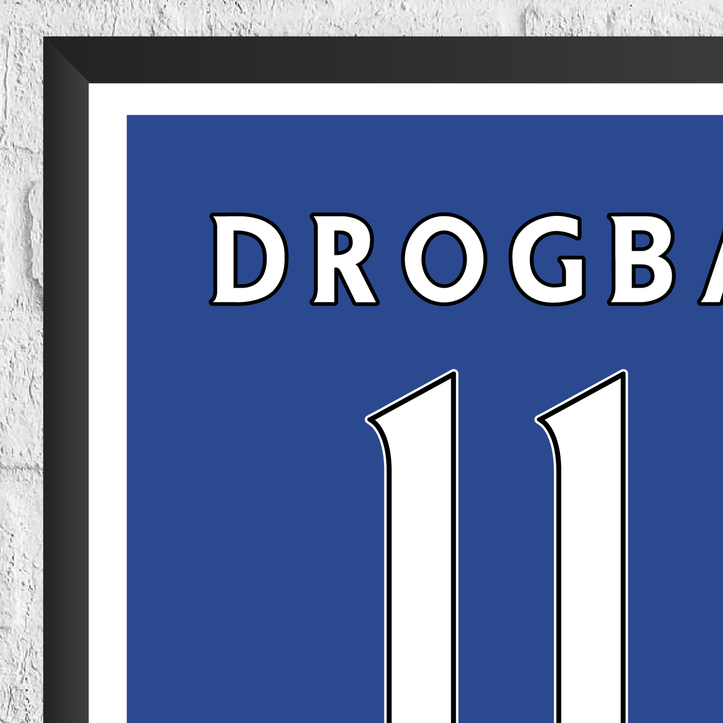 Didier Drogba Legend Stats Print