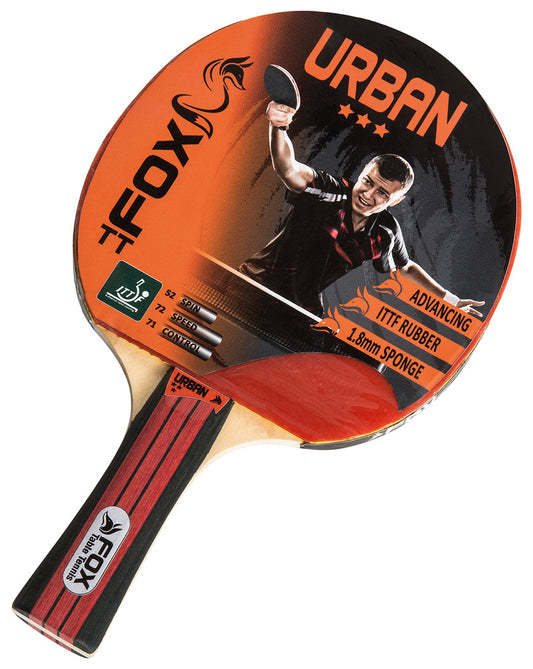 Fox TT Urban 3 Star Table Tennis Bat