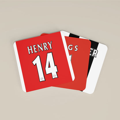 Premier League Legends Football Coasters - Set of 8 - Man of The Match Football