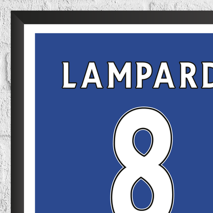 Frank Lampard Legend Stats Print
