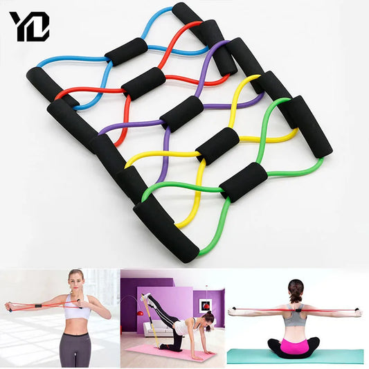 TPE 8 Word Gum Resistance Bands