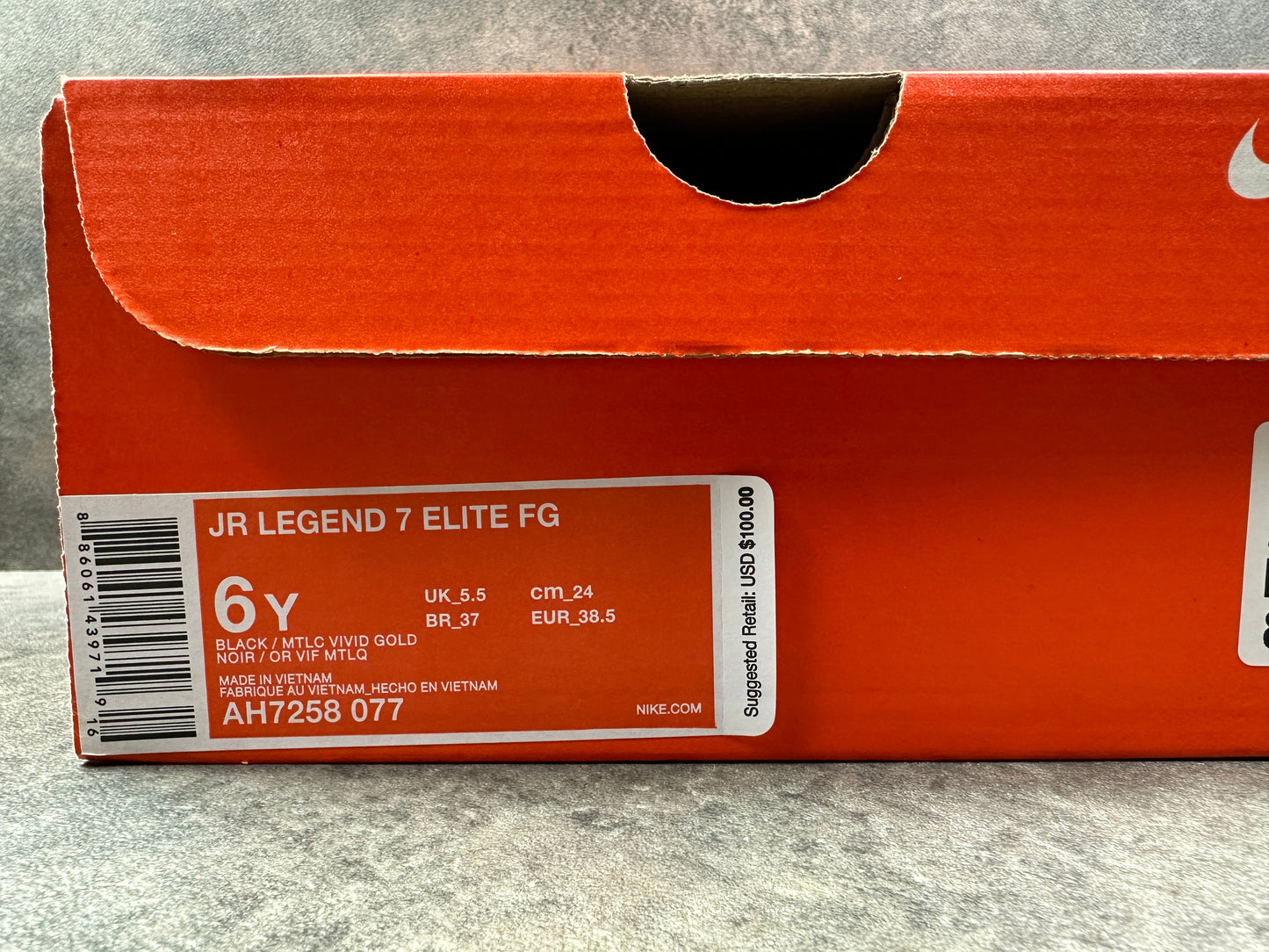 Nike Tiempo Legend VII JNR FG