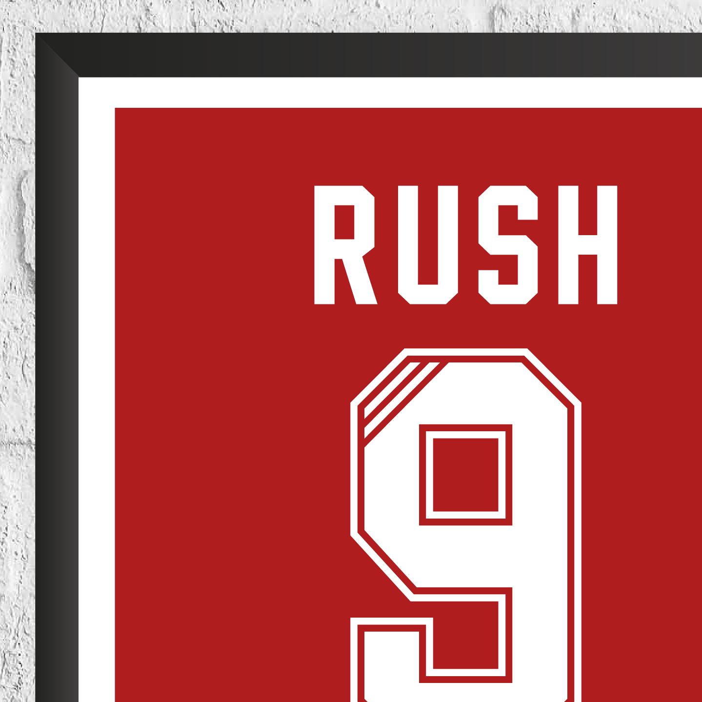 Ian Rush Legend Stats Print