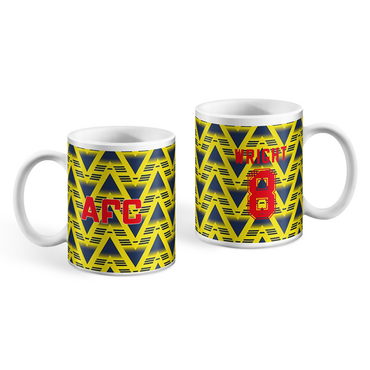 Ian Wright Arsenal Bruised Banana Mug - Man of The Match Football