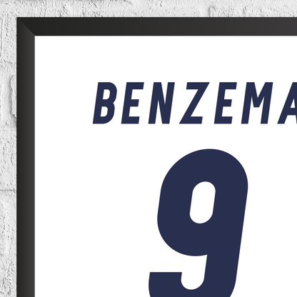 Karim Benzema Legend Stats Print