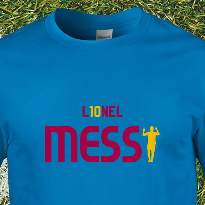 Lionel Messi FC Barcelona Legend T-Shirt - Man of The Match Football