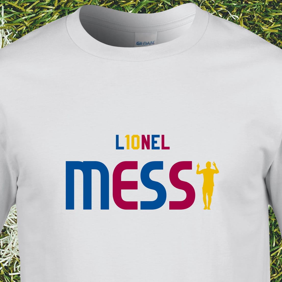 Lionel Messi FC Barcelona Legend T-Shirt - Man of The Match Football