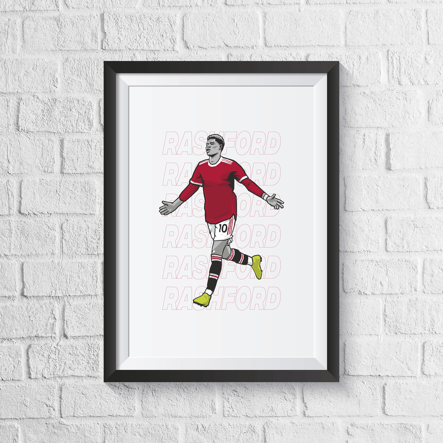 Marcus Rashford Manchester United Print