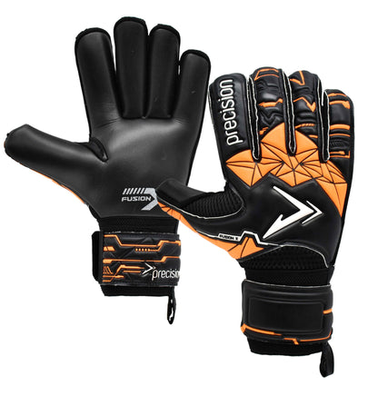 Precision Junior Fusion X Roll Finger Protect GK Gloves