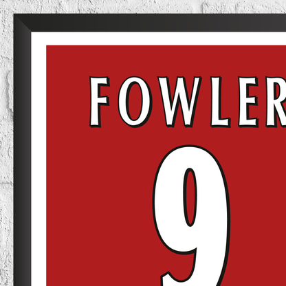 Robbie Fowler Legend Stats Print