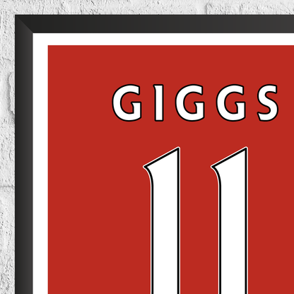 Ryan Giggs Legend Stats Print