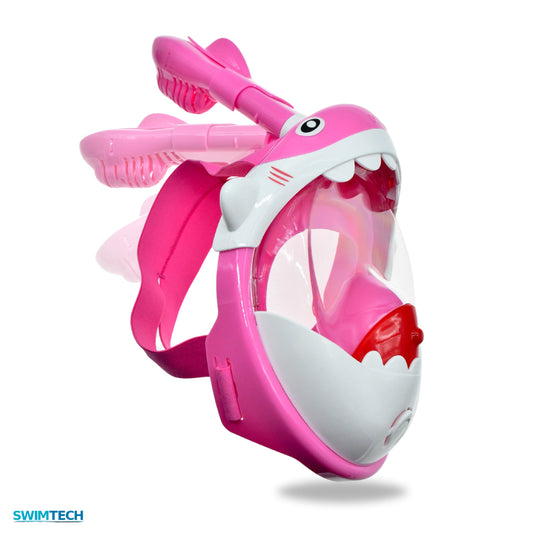 SwimTech Full Face Snorkeling Mask - Kids