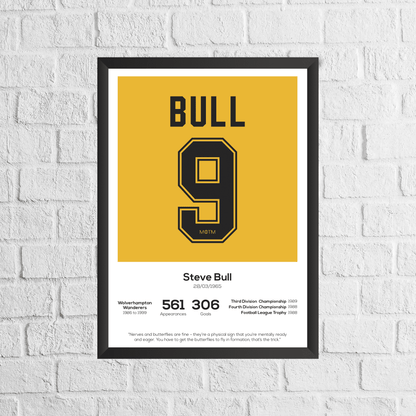 Steve Bull Legend Stats Print