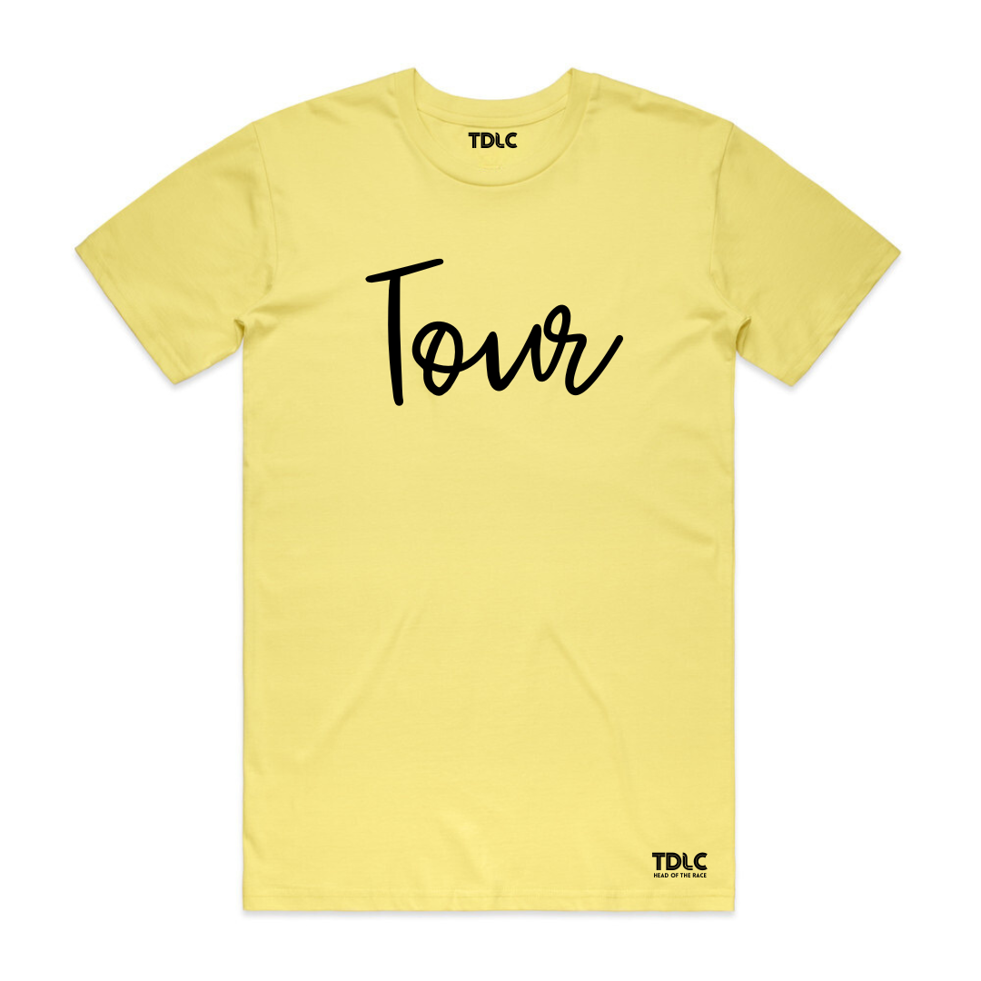 TDLC Le Tour premium yellow t-shirt