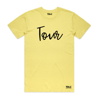 TDLC Le Tour premium yellow t-shirt