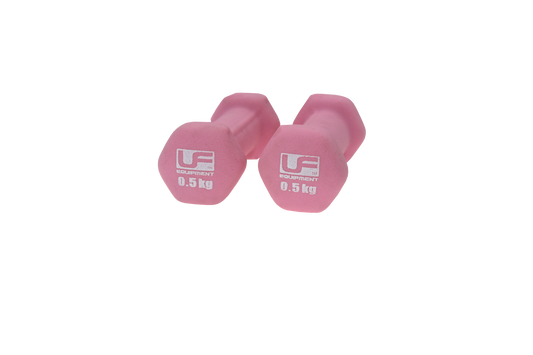 Urban Fitness Hex Dumbbells - Neoprene Covered (Pair)