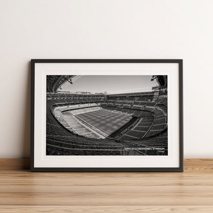 Santiago Bernabeu Real Madrid Stadium Photography Print - Man of The Match Football