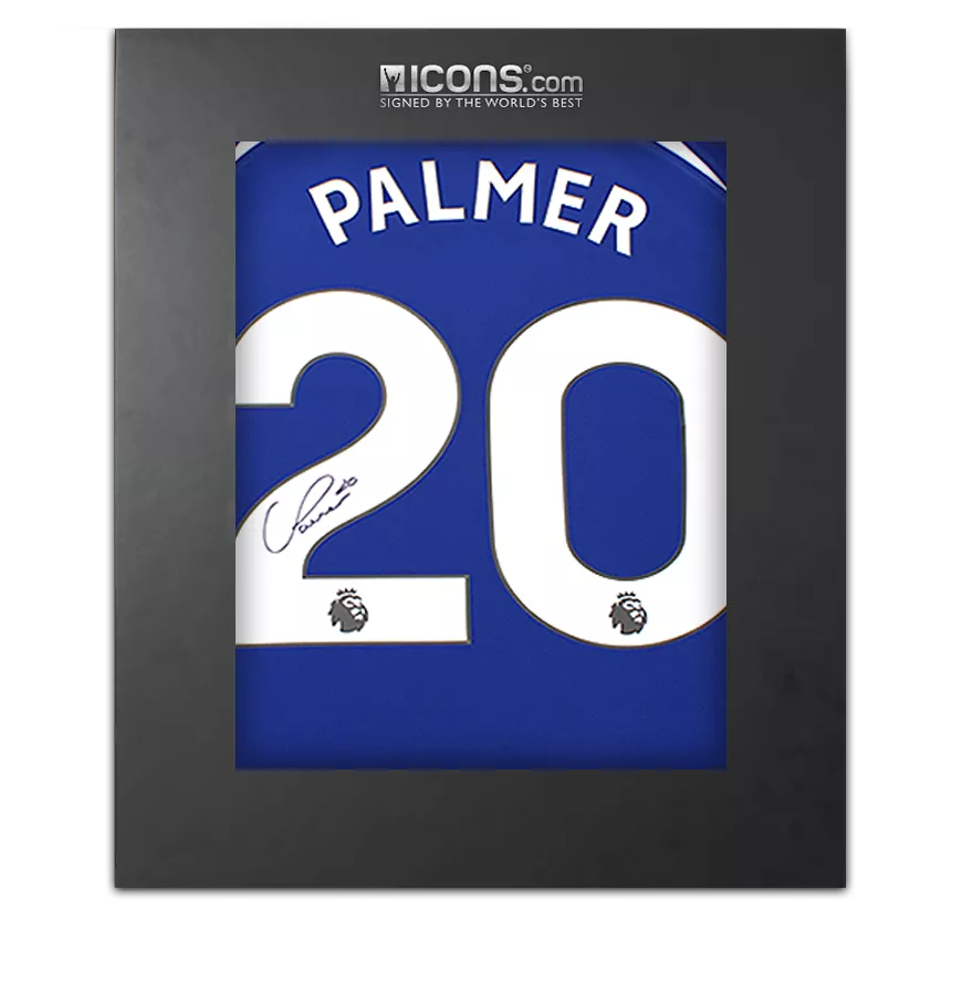 Cole Palmer Back Signed Chelsea 2023-24 Home Shirt