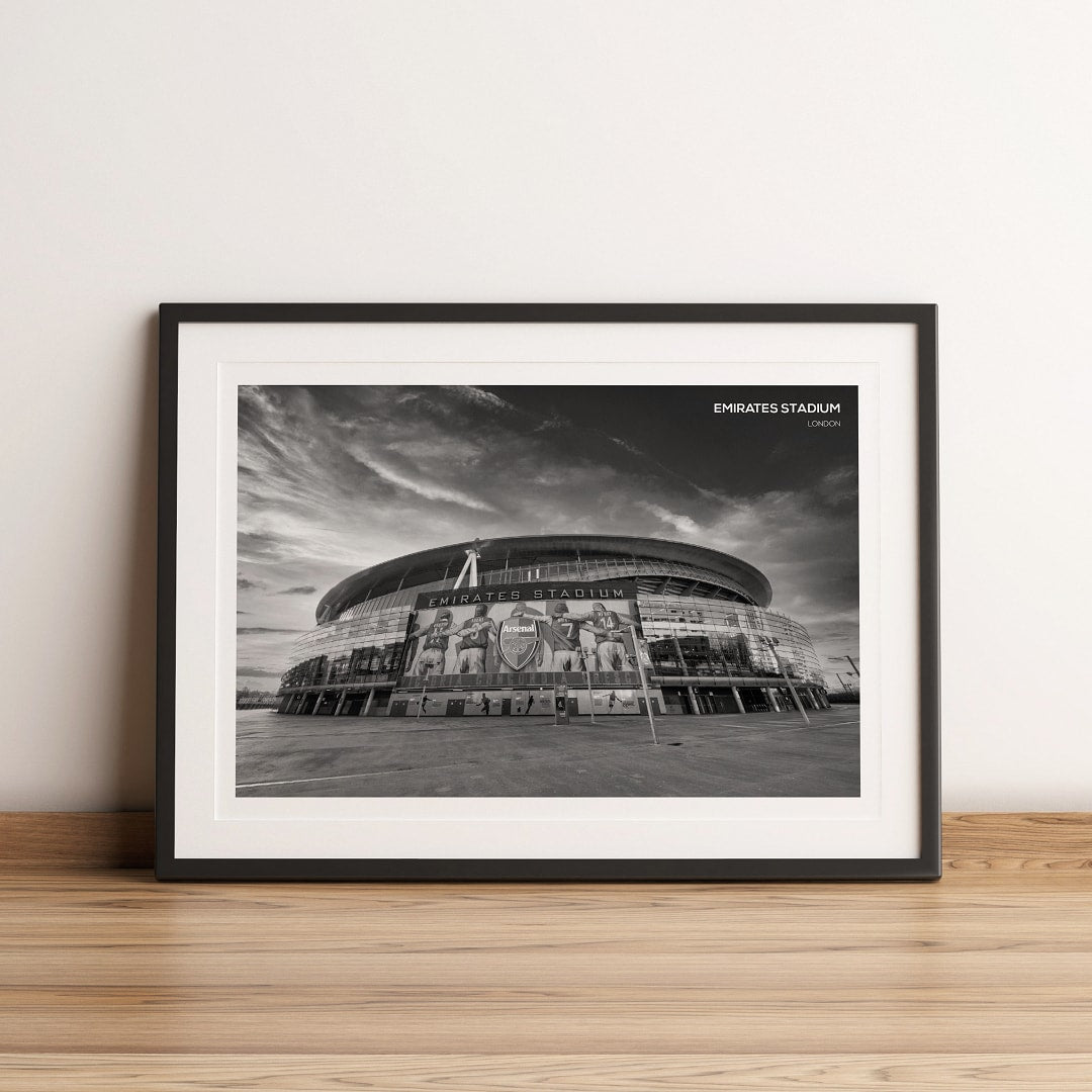 Emirates Stadium Arsenal Photography Print - Man of The Match Football