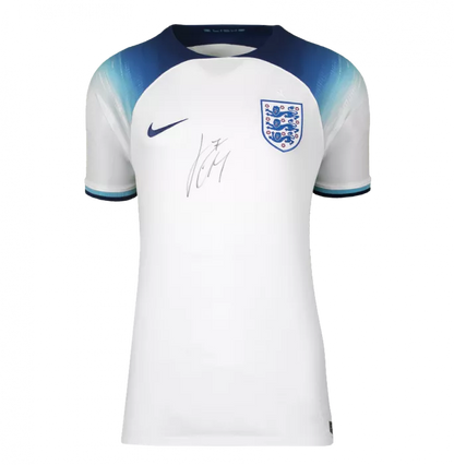 Jack Grealish Front Signed England 2022 Home Shirt