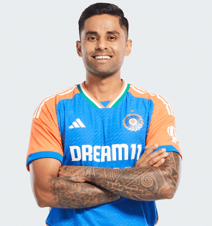 India Cricket T20 International Players Jersey (2024)