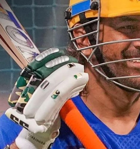 SS Dhoni Players Batting Gloves