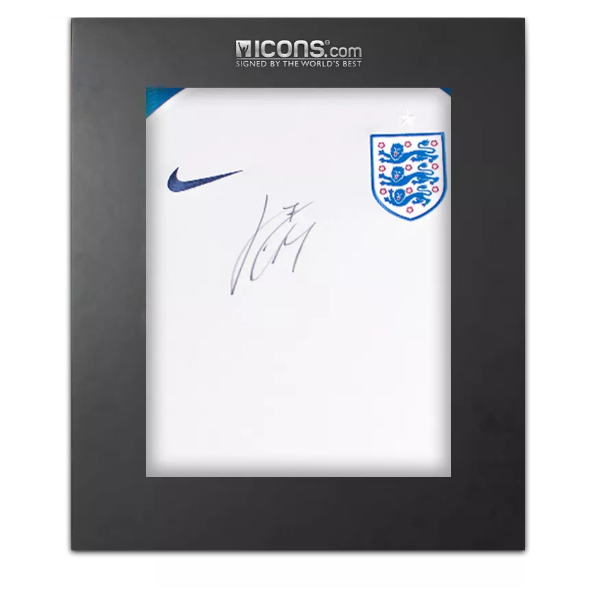 Jack Grealish Front Signed England 2022 Home Shirt