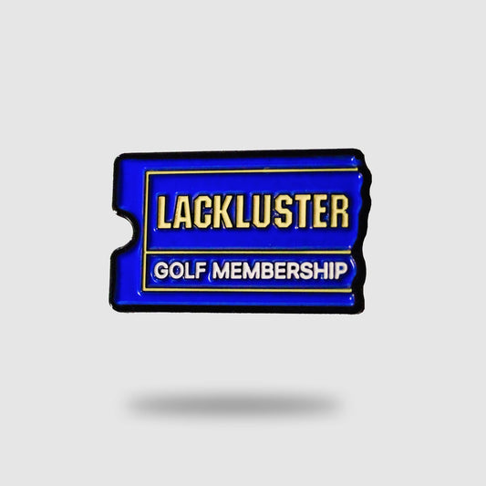 Lackluster Golf Ball Marker