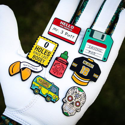 The Gilmore Golf Ball Marker