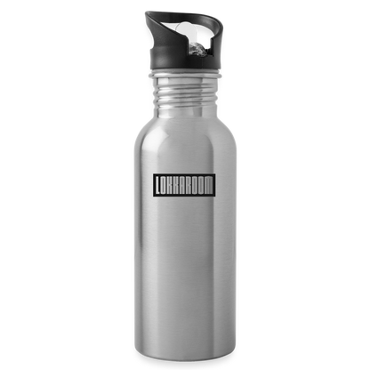 Official LOKKAROOM Water Bottle - silver