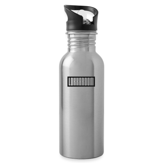 Official LOKKAROOM Water Bottle - silver