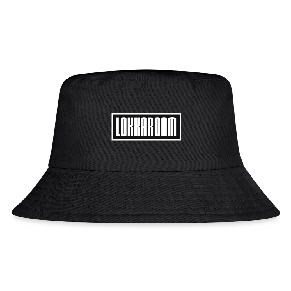 Official LOKKAROOM Kid's Bucket Hat - black