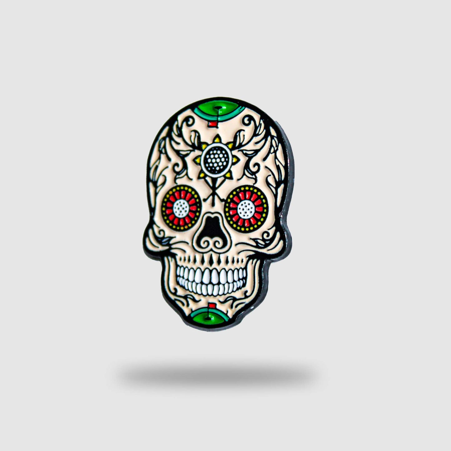 Sugar Skull Golf Ball Marker