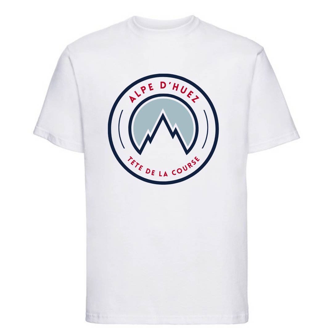 TDLC Alpe D'Huez White T-shirt