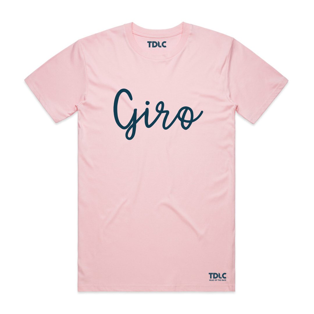 TDLC Giro premium pink t-shirt