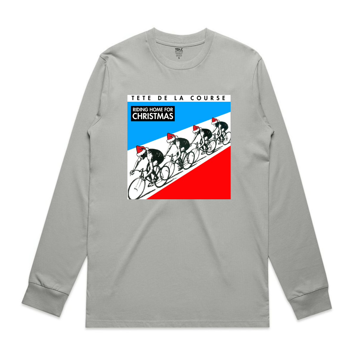 TDLC Kraftwerk "Riding Home For Christmas" Long Sleeve T-Shirt