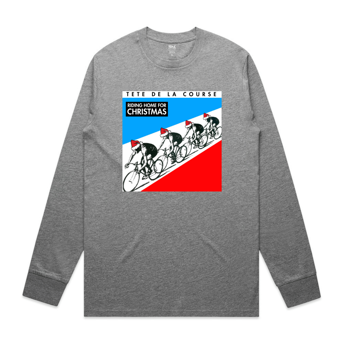 TDLC Kraftwerk "Riding Home For Christmas" Long Sleeve T-Shirt