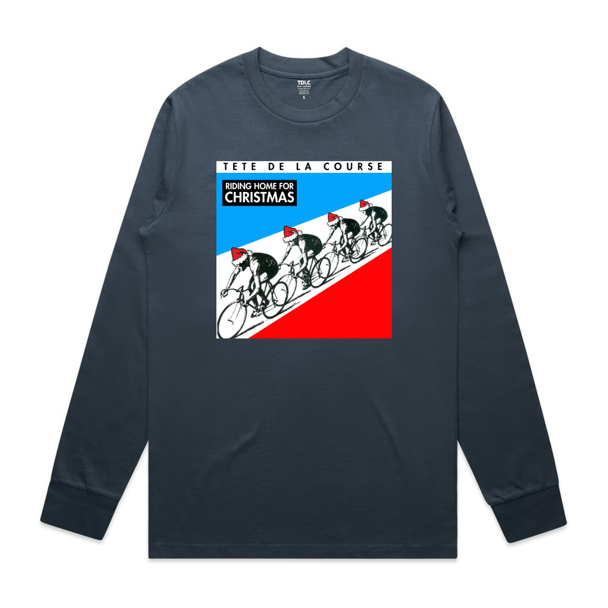 TDLC Kraftwerk "Riding Home For Christmas" Long Sleeve T-Shirt