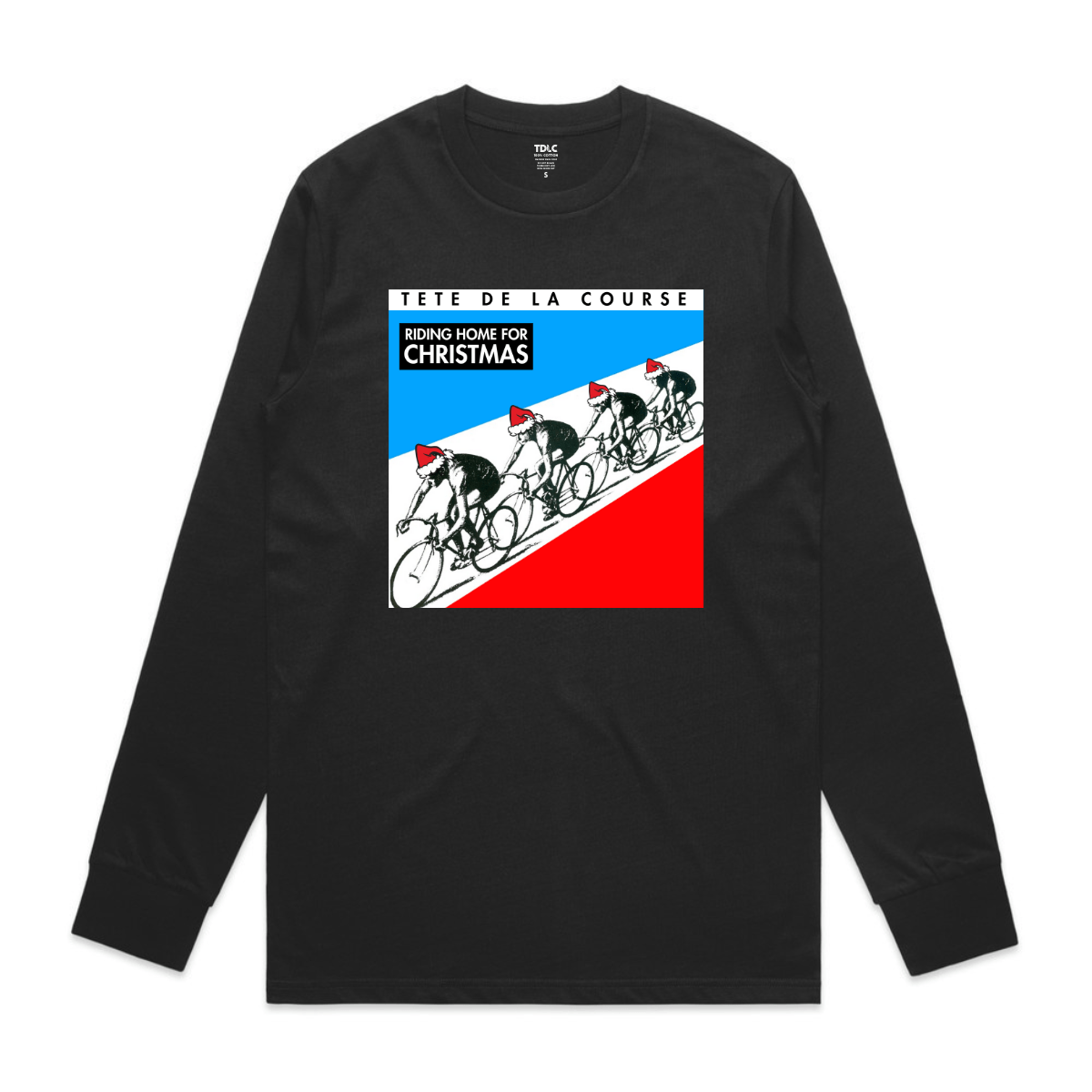 TDLC Kraftwerk "Riding Home For Christmas" Long Sleeve T-Shirt